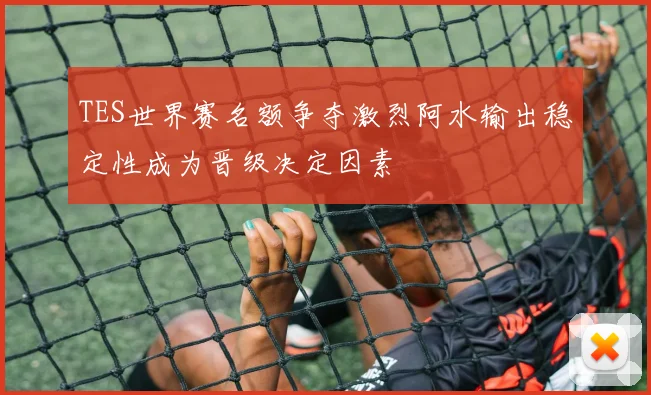TES世界赛名额争夺激烈阿水输出稳定性成为晋级决定因素
